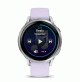 Venu 4 - 41 mm Silver with Periwinkle Silicone Band - 010-03013-01 - Garmin